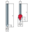 Freud - V horonymaró D=6-31 mm A=6-12 α=60° Freud - V horonymaró D=6-31 mm A=6-12 α=60°