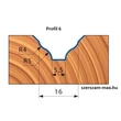 NC02M-Freud profilkéses CNC felsőmaró D:50; B:35; A:20x50; Z:2