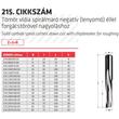 UC Tömör spirálmaró D=8-20 I=22-75  (negatív nagyoló)