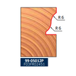 99-FR Pro felsőmaró ablakprofil D:38x15,5; H:53,5; A:12; R:6; Z:2 99-FR Pro felsőmaró ablakprofil D:38x15,5; H:53,5; A:12; R:6; Z:2