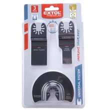 Tartalék fej, 3 db a multifunkciós szerszámgéphez, fával és műanyaggal való munkákhoz