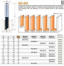 CMT - Cserelapkás nútmaró D:10; h:30; H:70; A:8; Z:1