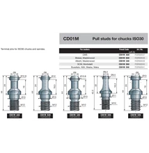 Freud befogócsúcs ISO30 SCM Morbidelli cnc géphez