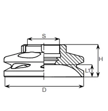 MW MTS40 Turbo System D=100; S=ER32; L1=15; H=40