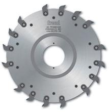 TR16MS - Forgácstörős egység SR06M cserélhető lapkákkal D:250x30x80 Z:16 (bal)