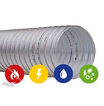 PU flexicső, elszívócső F=50-250