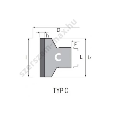 ITA gyémánt előmaró szerszám élzárógépekhez (TYP C)