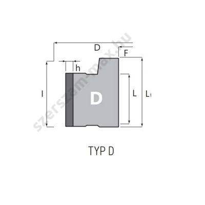 ITA gyémánt előmaró szerszám élzárógépekhez (TYP D)