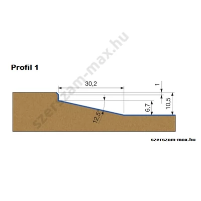 NC64MA-Freud plattoló CNC felsőmaró D:114; B:54; A:20x50; Z:2