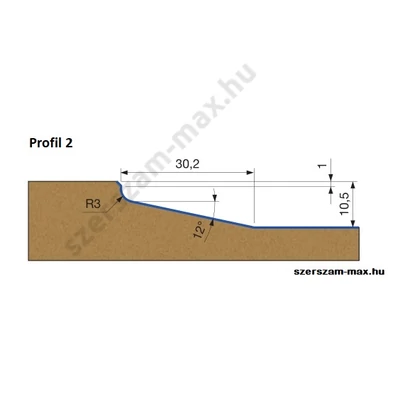 NC64MA-Freud plattoló CNC felsőmaró D:114; B:54; A:20x50; Z:2