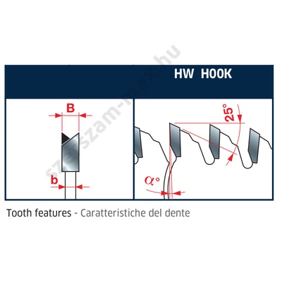 LU3A-Freud lapszabász körfűrészlap (elővágó nélkül) D=160-350 mm d=20-30