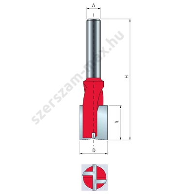 Freud keresztélű nútmaró D=16-22 mm A=8-12