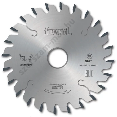 LI25M-Freud elővágó D=80-340 mm d=20-80
