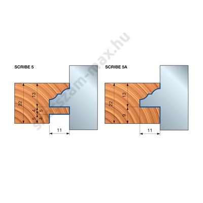 NC91MA-Freud ajtókontra CNC felsőmaró D:102; B:35; A:20x50; Z:2