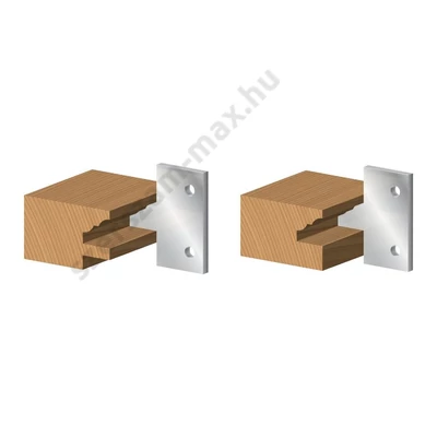 NC91MA-Freud ajtókontra CNC felsőmaró D:102; B:35; A:20x50; Z:2