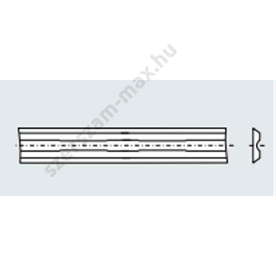 TR váltólapka gyalufejbe 82x5,5x1,1 z:2