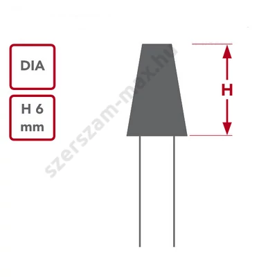 Metal World gyémánt elővágó D:180x4,3-5,5 Z:36 ( Egytestű/kúpos)